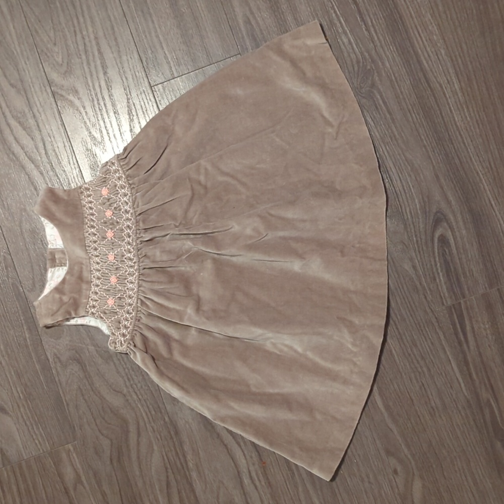 Janie and Jack velvet dress